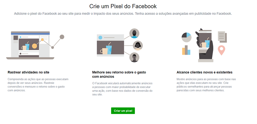 2 Criar Pixel - Como Anunciar no Facebook Ads Em 5 Passos Simples